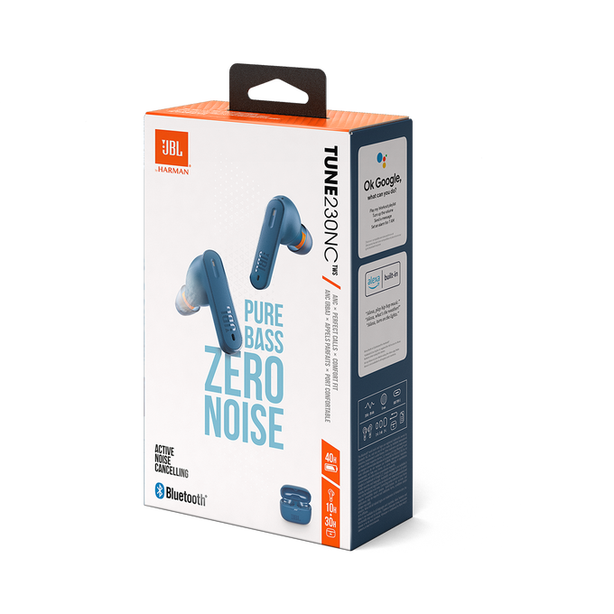 JBL Tune 230NC TWS - Blue - True wireless noise cancelling earbuds - Detailshot 10 image number null